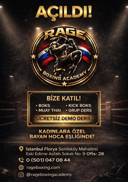 Rage Boxing Academy Açıldı!